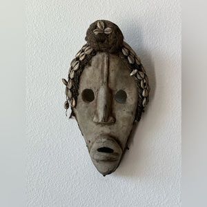 African tribal mask - Ivory Coast - Guebia Racing Mask (Yacouba/Dan people)